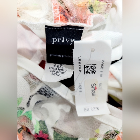 Privy Floral Mini Dress - Picture 3 of 4